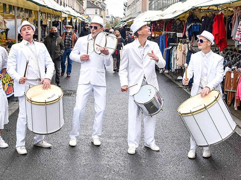 Animation commerciale batucada