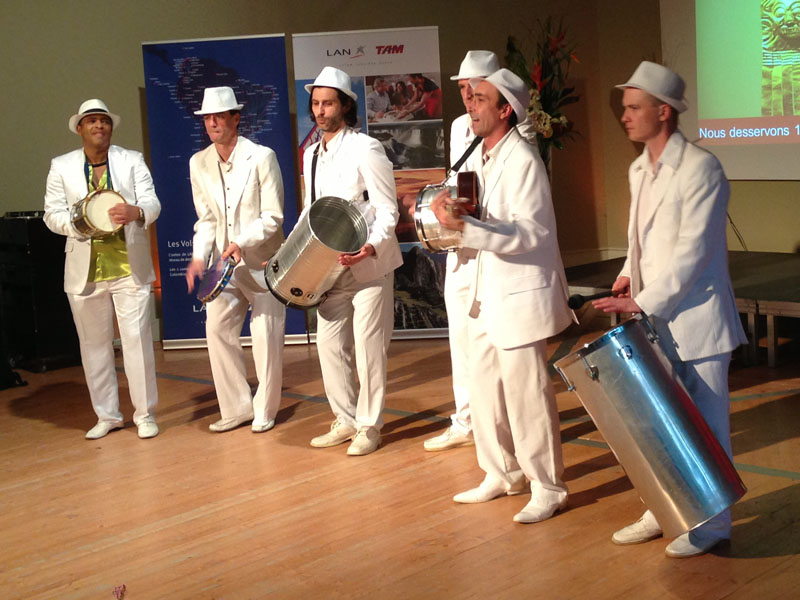 Animation événement entreprise spectacle brésilien