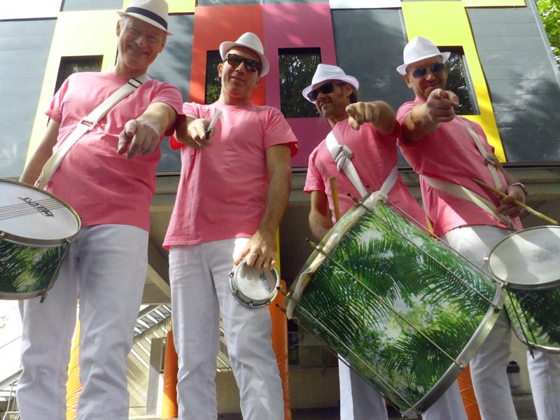 Batucada 14 juillet fête d'été