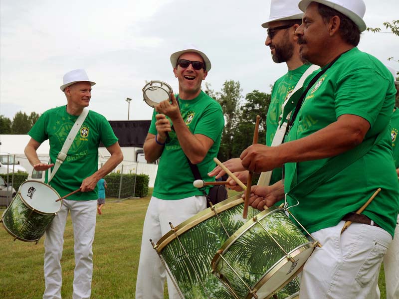 Batucada 14 juillet fête d'été